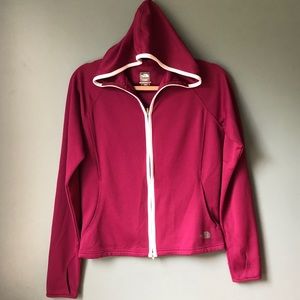 North Face Light Weight Zip Hoodie Size M